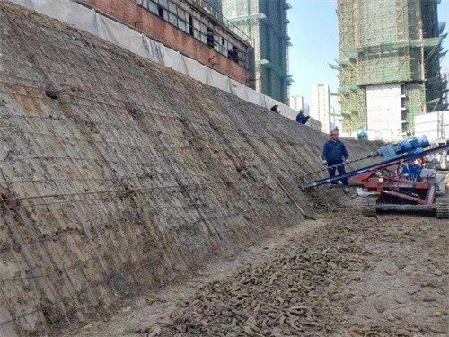 沁水建筑边坡支护