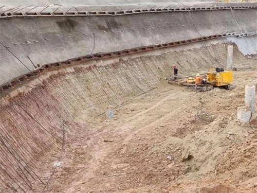 沁水基坑边坡加固