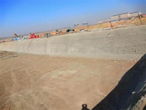 沁水高铁桩基础建设